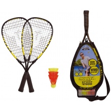 Talbot Torro Speedbadminton Set Speed 4400 (2xSchläger 165g,3xBälle,1xTasche)